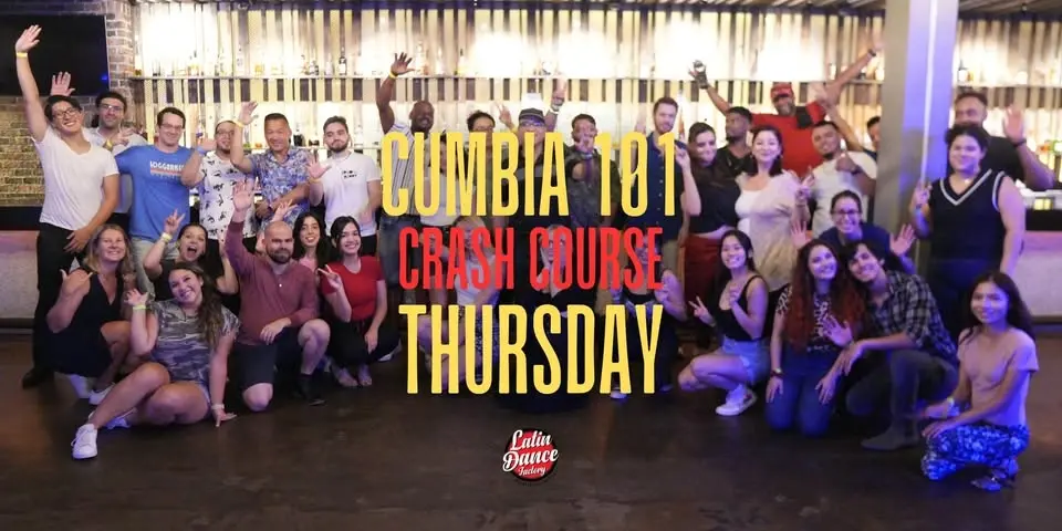 Cumbia 101 Crash Course for Absolute Beginners in Houston. Thursday 07/02