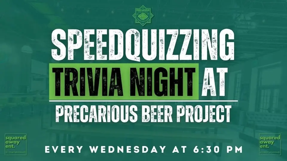 Speedquizzing Wednesdays at Precarious!