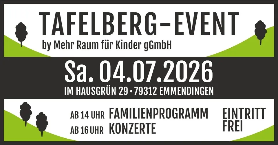 Tafelberg-Event 2026 | Emmendingen