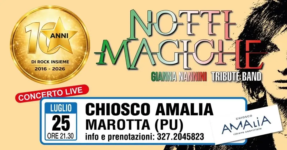 NOTTI MAGICHE - Chiosco Amalia - Marotta (PU)