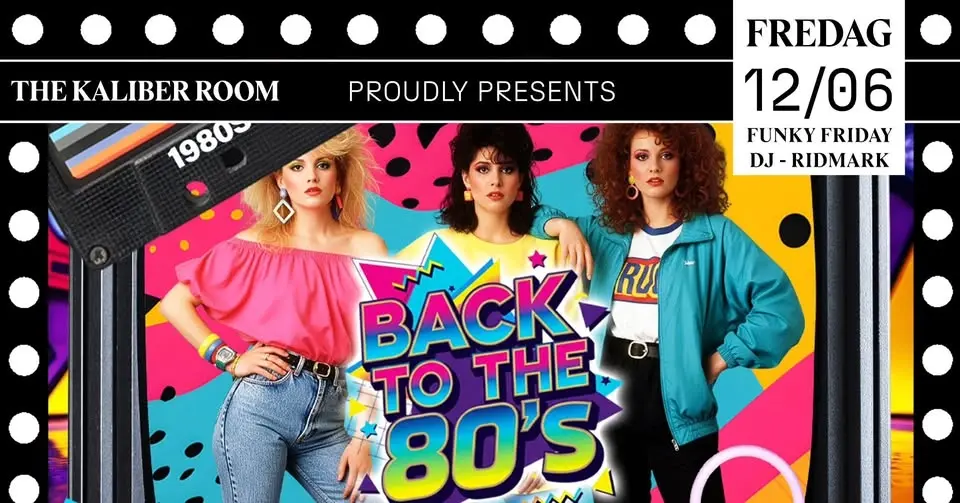 Back to the 80s - DJ Ridmark | The Kaliber Room