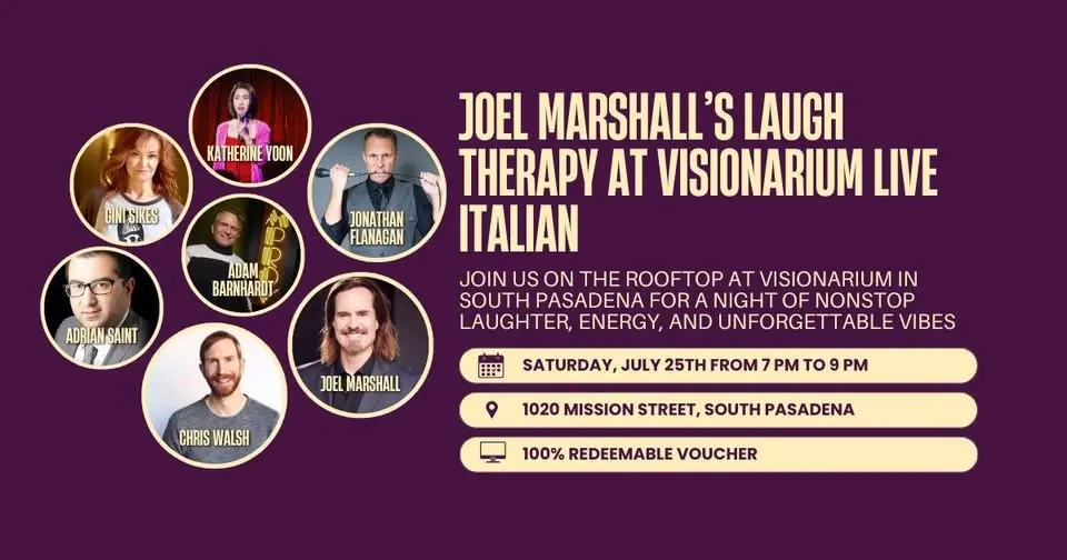 Joel Marshall's Laugh Therapy at Visionarium