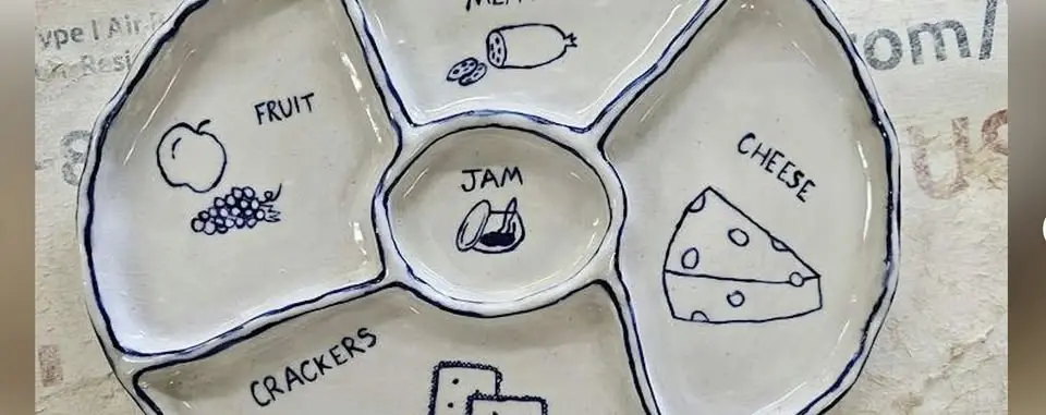 Clay Workshop: Create Your Own Ceramic Charcuterie Board, Beginner Friendly