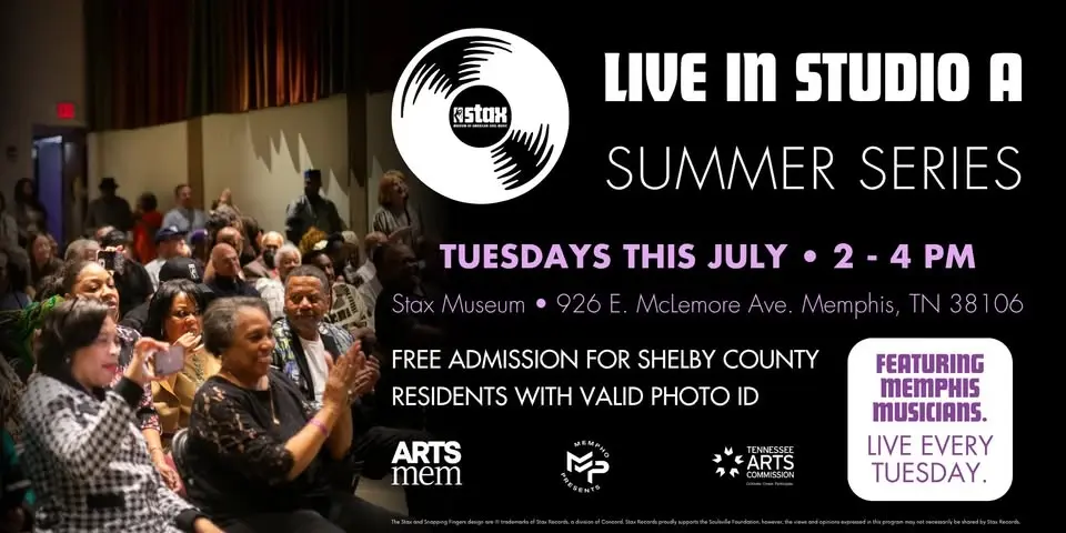Live In Studio A Summer Series | Featuring Memphis Talent Every Tuesday