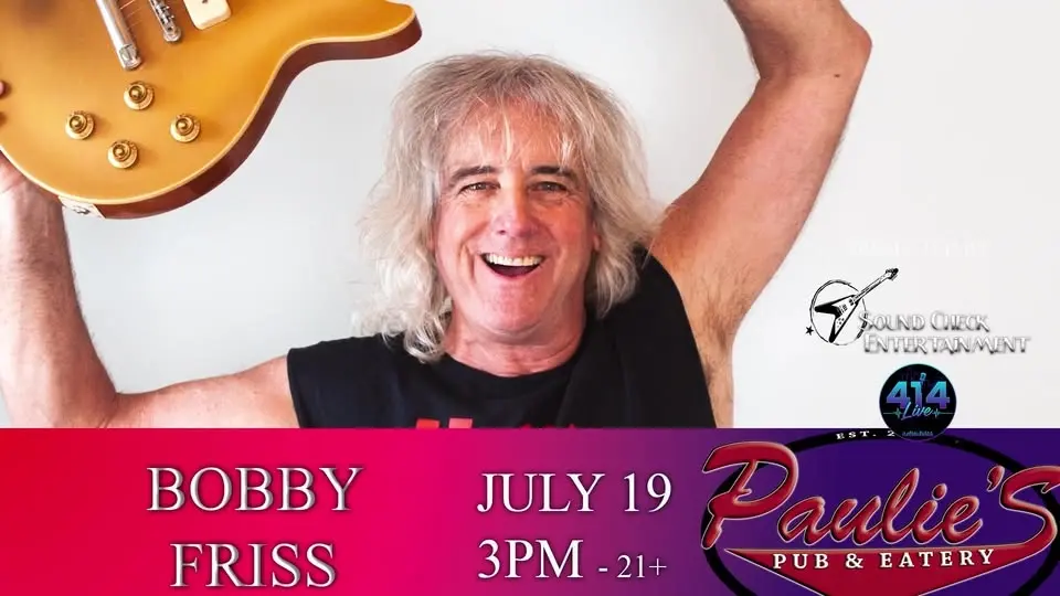 πΈ The Bobby Friss Band LIVE at Paulie's π€