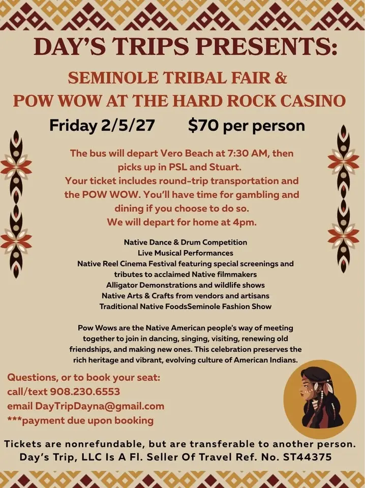 Seminole Tribal Fair & POW WOW at Hard Rock Casino 