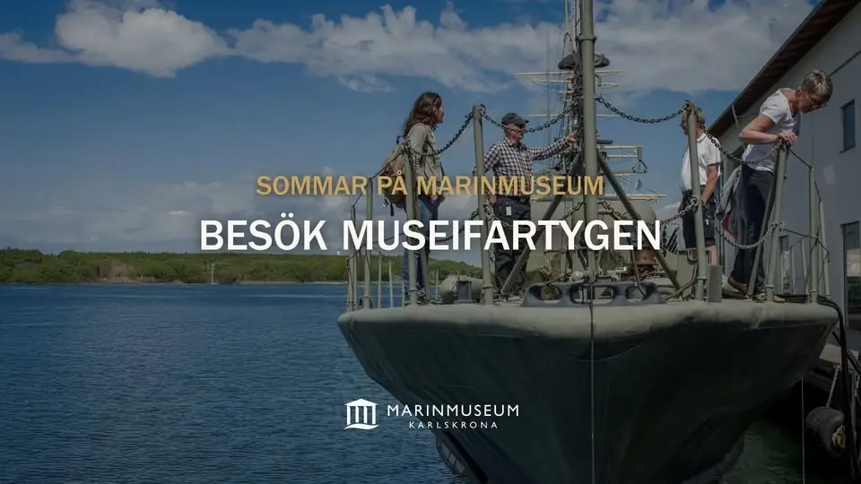 Besök museifartygen på Marinmuseum