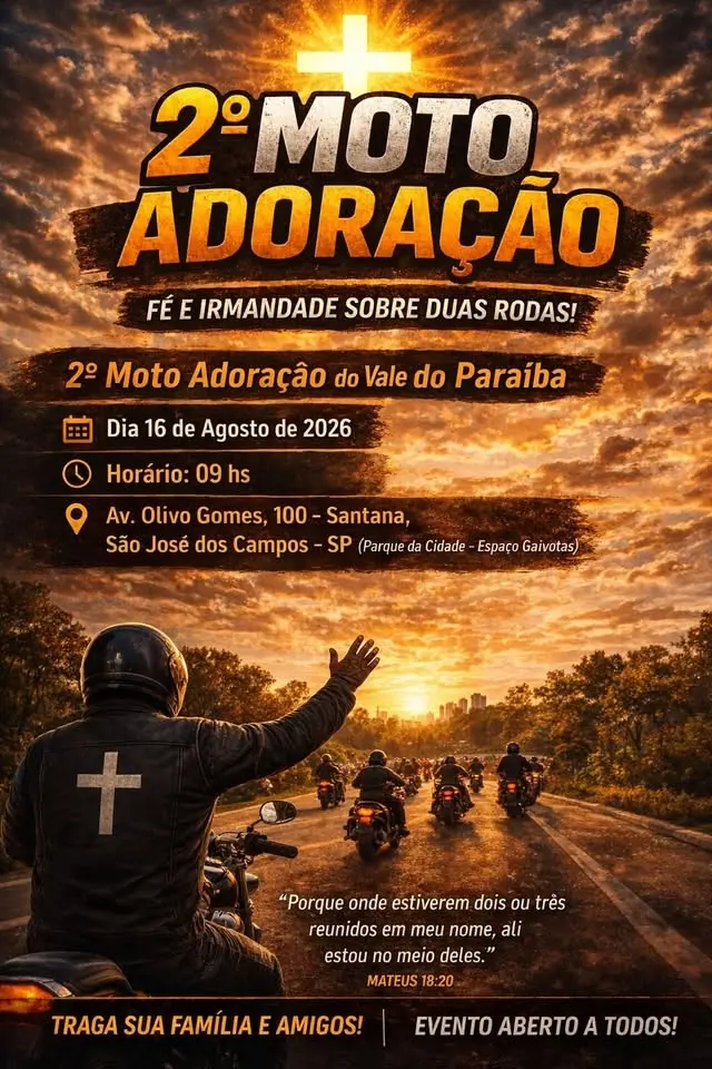 2 Moto Adoração do Vale do Paraíba 