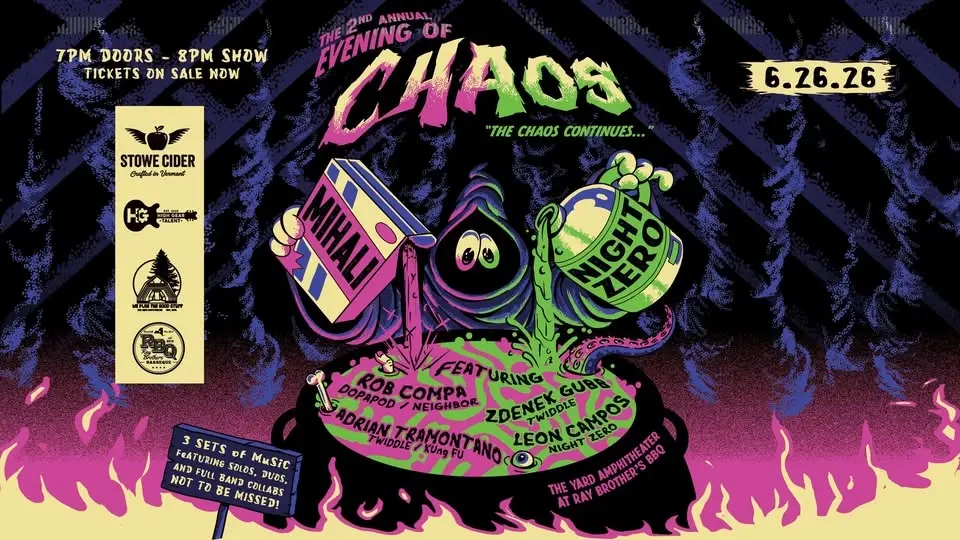 2nd Annual Evening of Chaos featuring Mihali (solo) and Night Zero