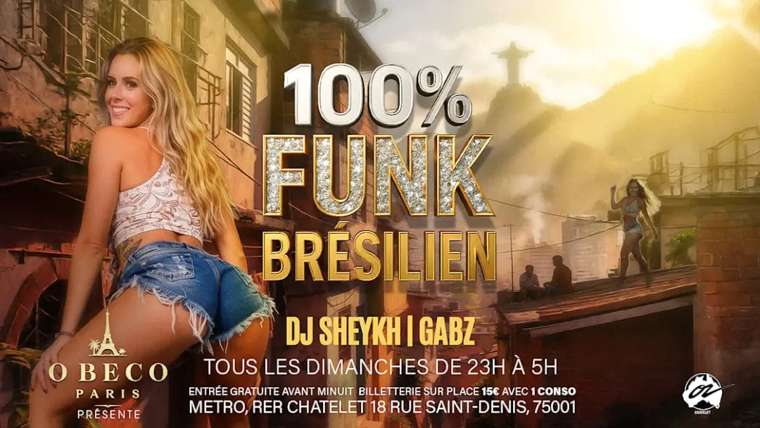 O Beco 100% Baile Funk Do Brasil In Paris