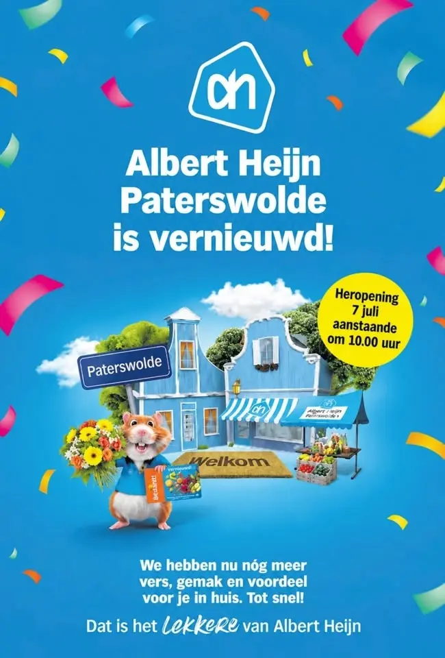 Opening Albert Heijn Paterswolde