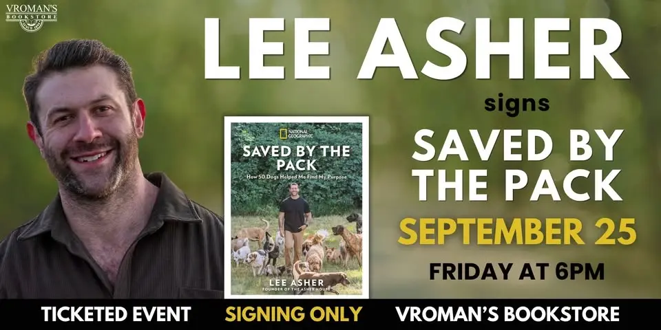 TICKETED - Lee Asher signs Saved by the Pack