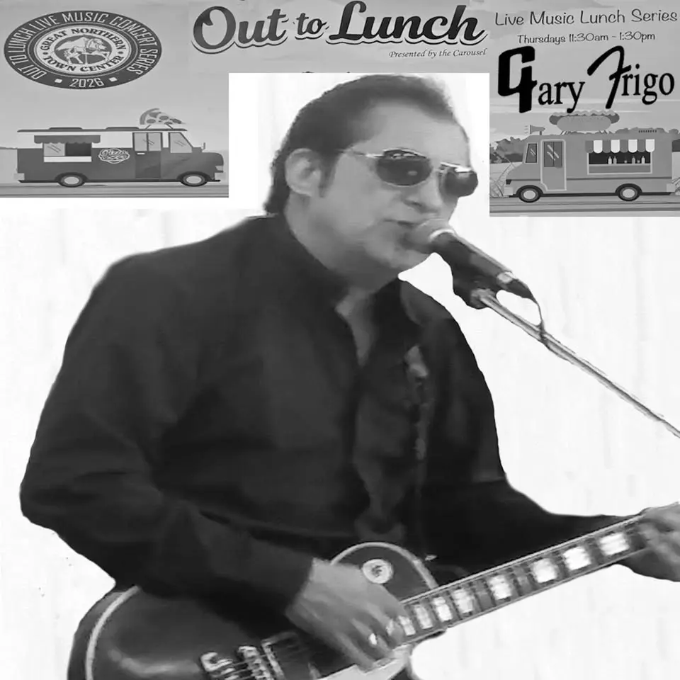 Gary Frigo live at the Out To Lunch event