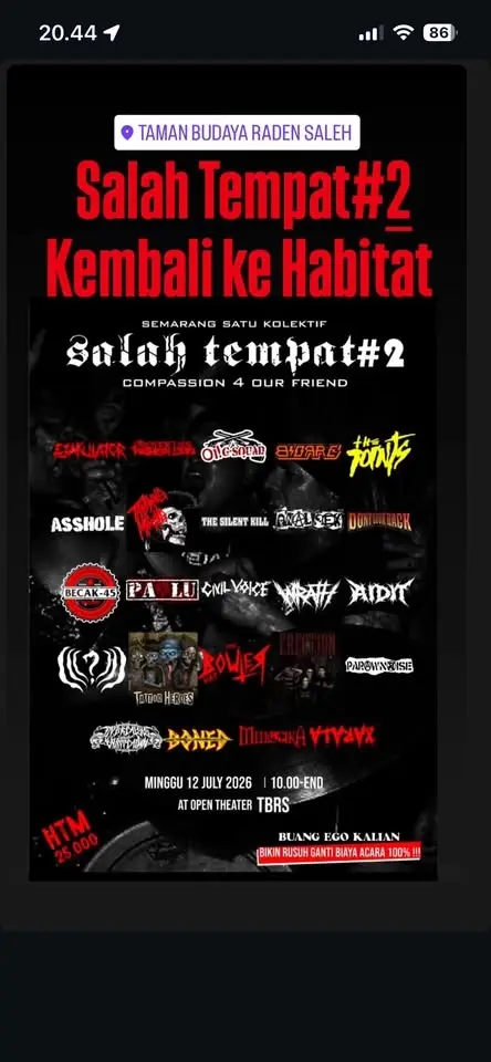 Salah Tempat #2