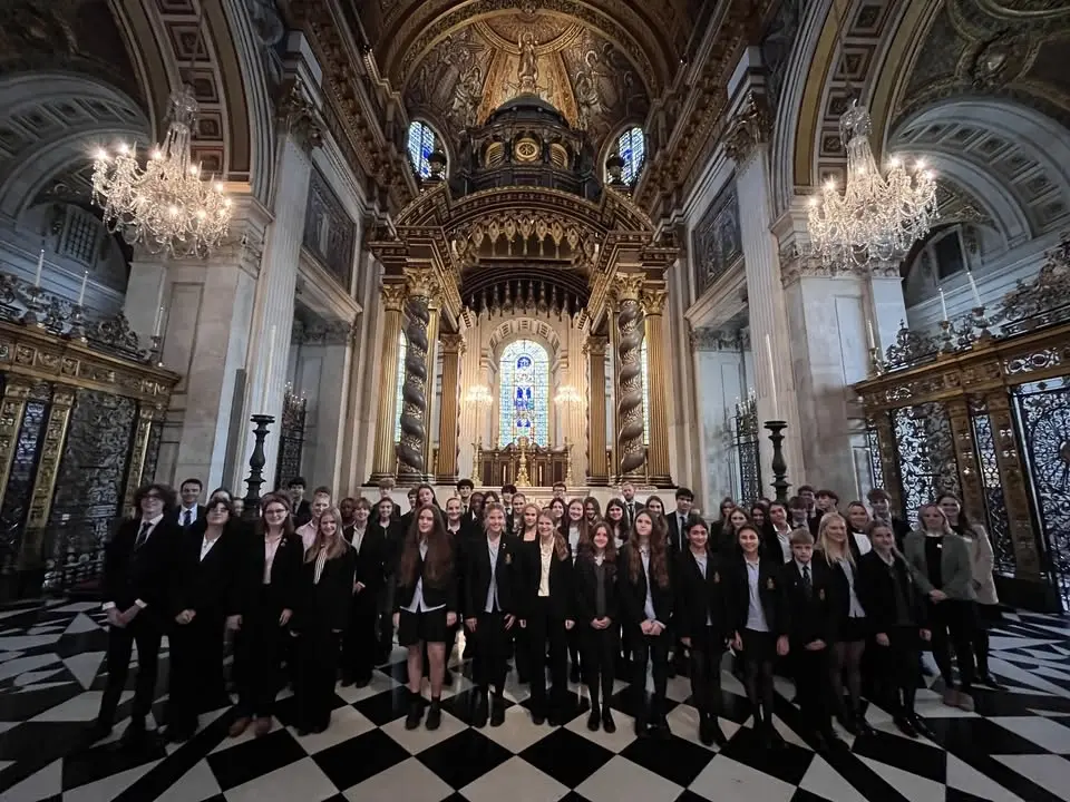 Concert by The Choir of Emanuel School, London at Eglise ND des Blancs Manteaux
