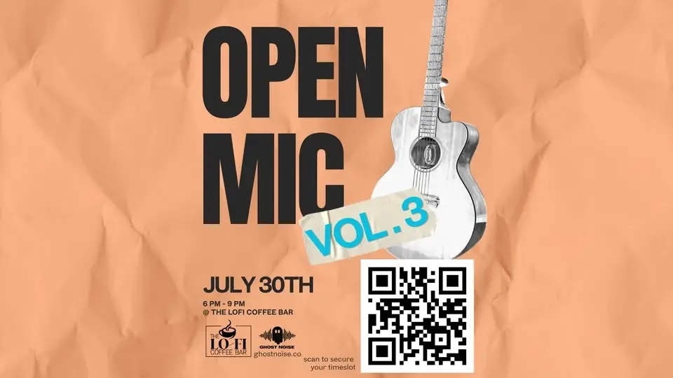 Open Mic Vol 3. @ The Lofi Coffee Bar - Hosted by Ghost Noise