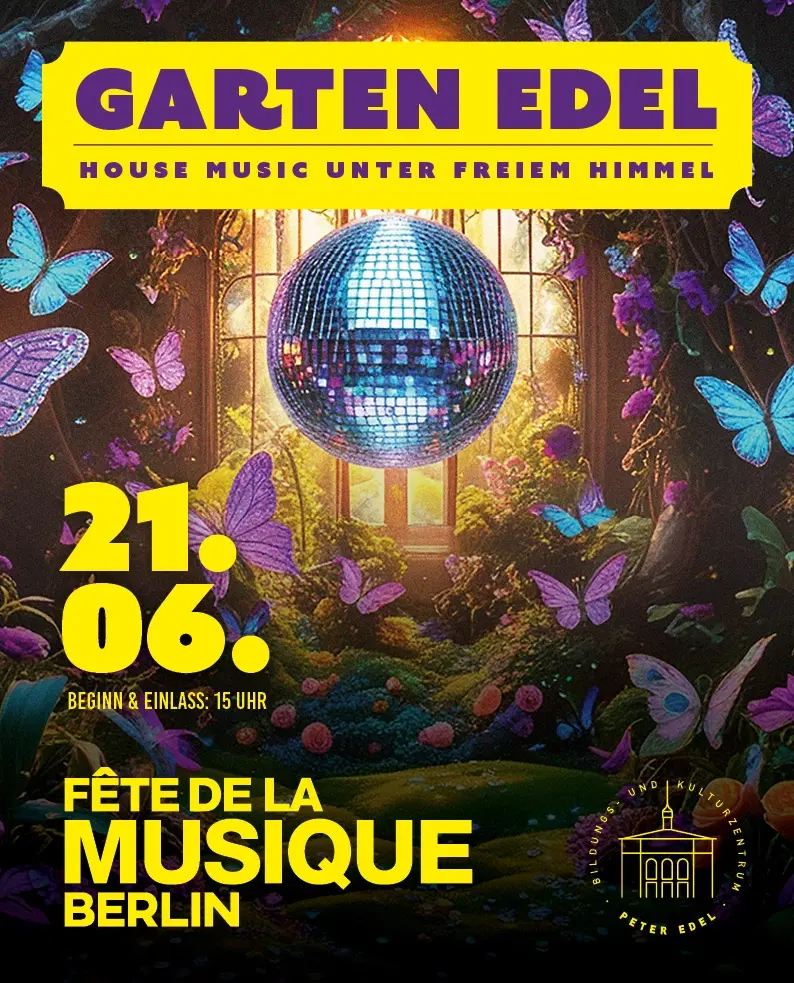 Fête de la Musique 2026 - GARTEN EDEL
