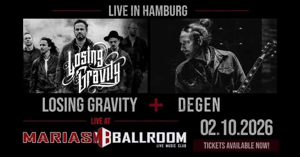 Losing Gravity & Degen // Double Headliner Show // Support: Kaiser Franz