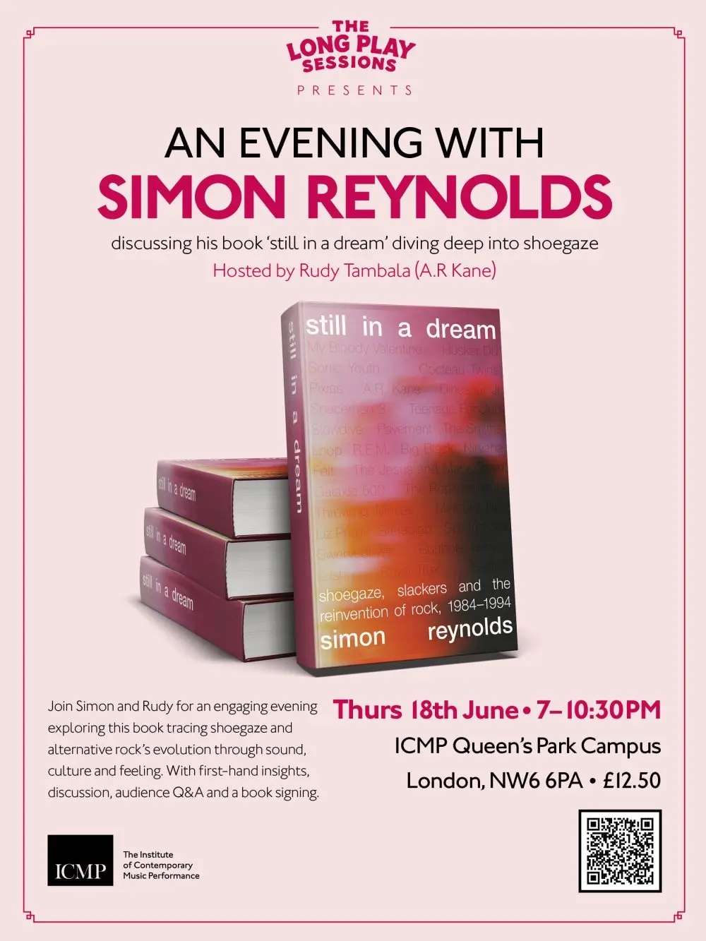 The Long Play Sessions: Simon Reynolds – Still In A Dream with Rudy Tambala