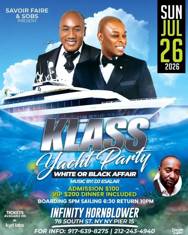 KLASS Yacht Party 2026 Aboard the Infinity Hornblower