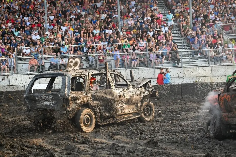 Demo Derby by 4WD Promotions at The 2026 McHenry County Fair