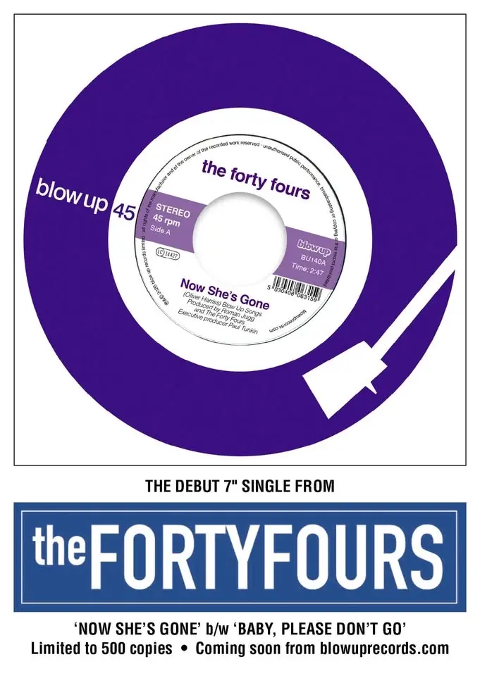 The Forty Fours - Launch of New Single