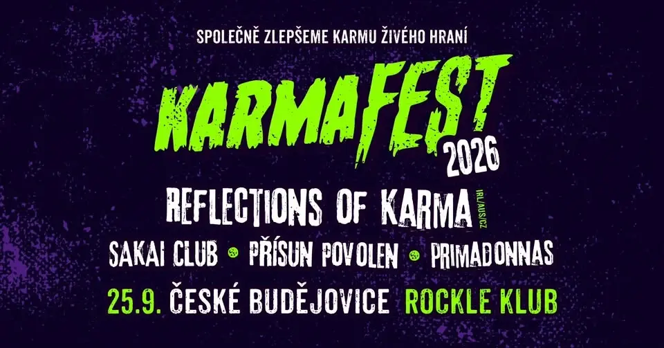 KarmaFest '26 – Č. Budějovice, Rockle klub