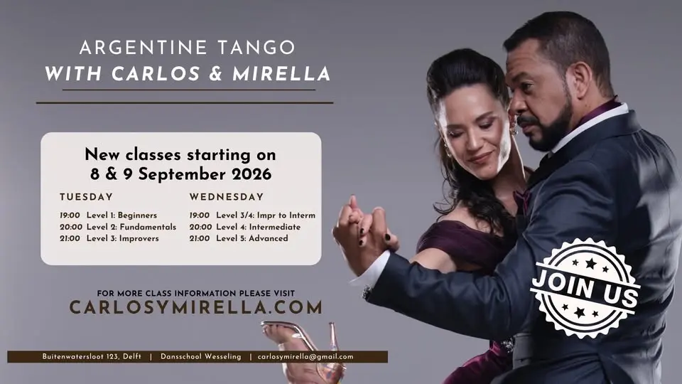 Tango Classes with Carlos & Mirella