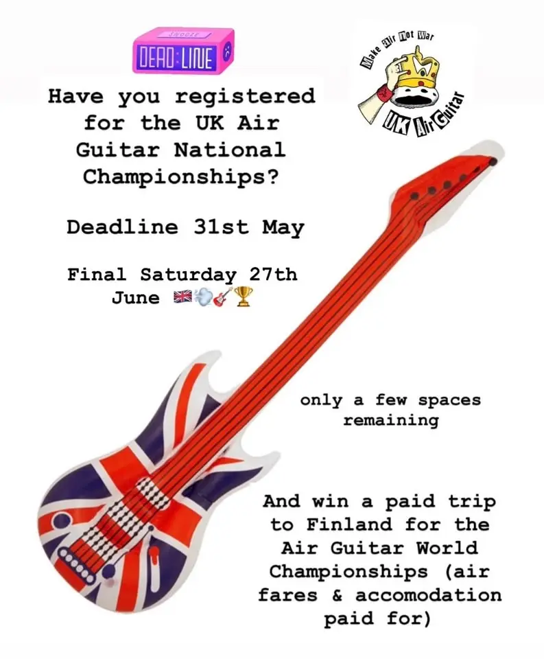 Official UK Air Guitar Championship 
