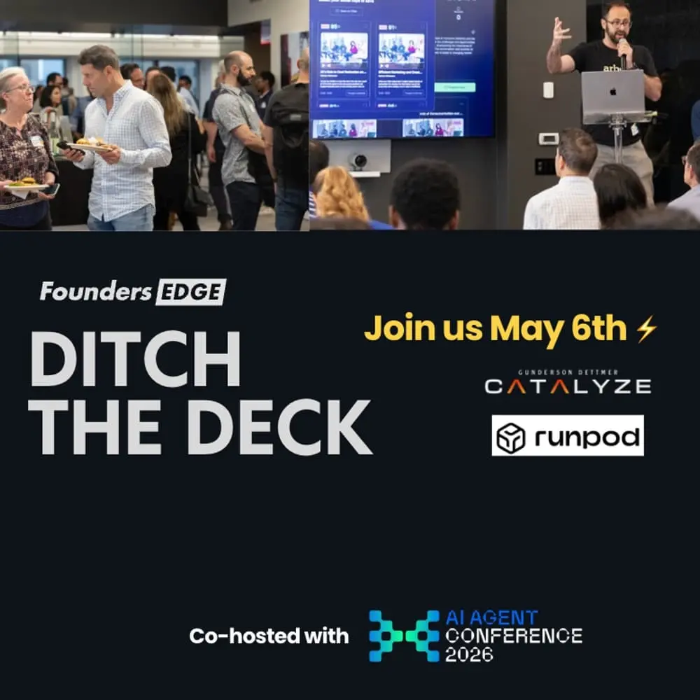 Ditch the Deck NYC- AI Show not Tell #AIAgentWeek2026