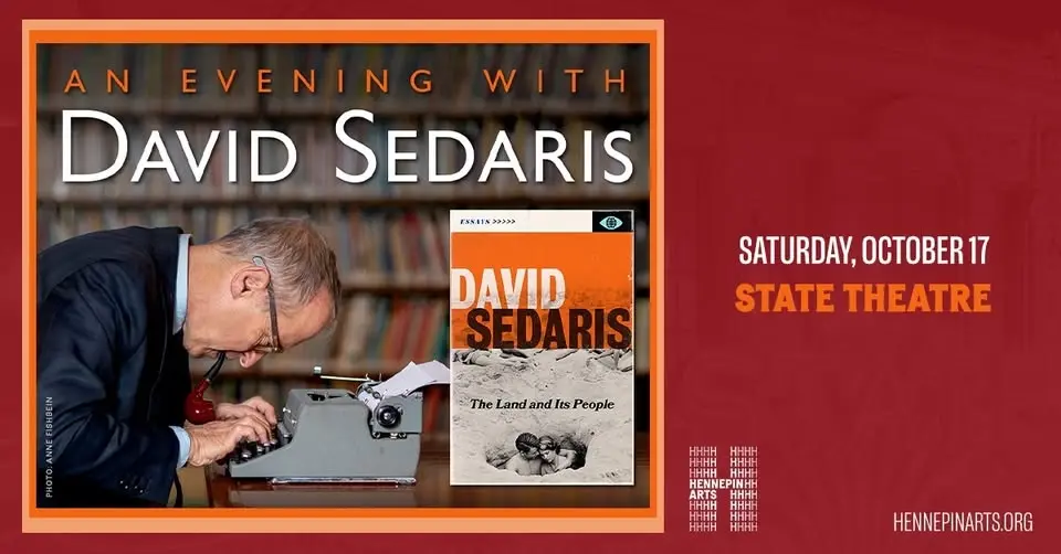 Minneapolis MN An Evening with David Sedaris