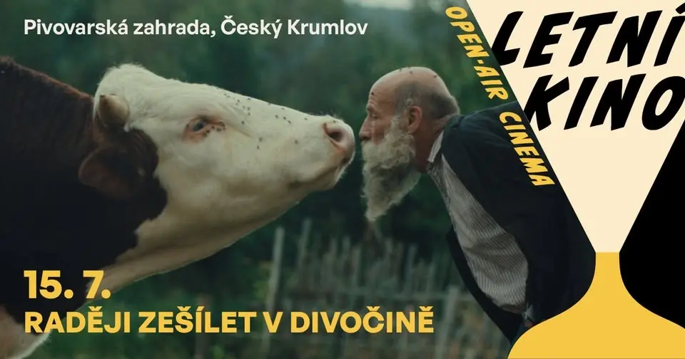 Letní kino v Pivovarské zahradě - 15. 7. Raději zešílet v divočině