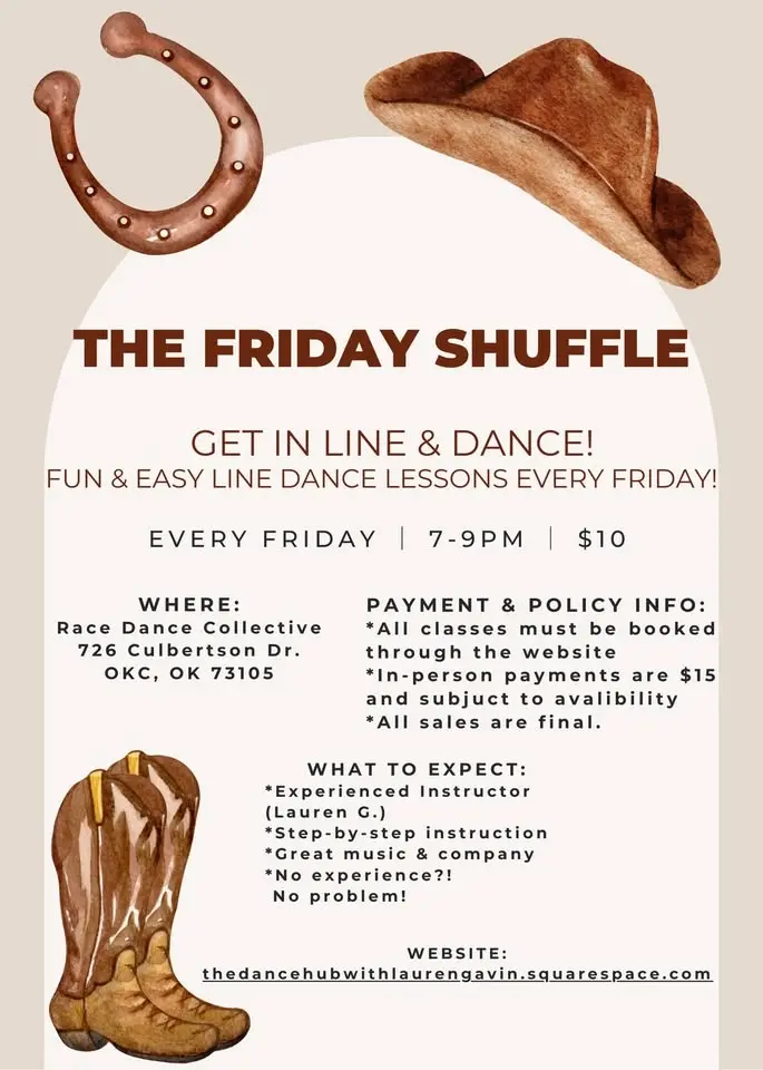 THE FRIDAY SHUFFLE "THE EVERY FRIDAY LINE DANCE SESSION" 