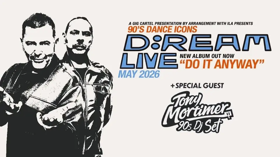 D:Ream + Tony Mortimer Dj Set // London Bush Hall