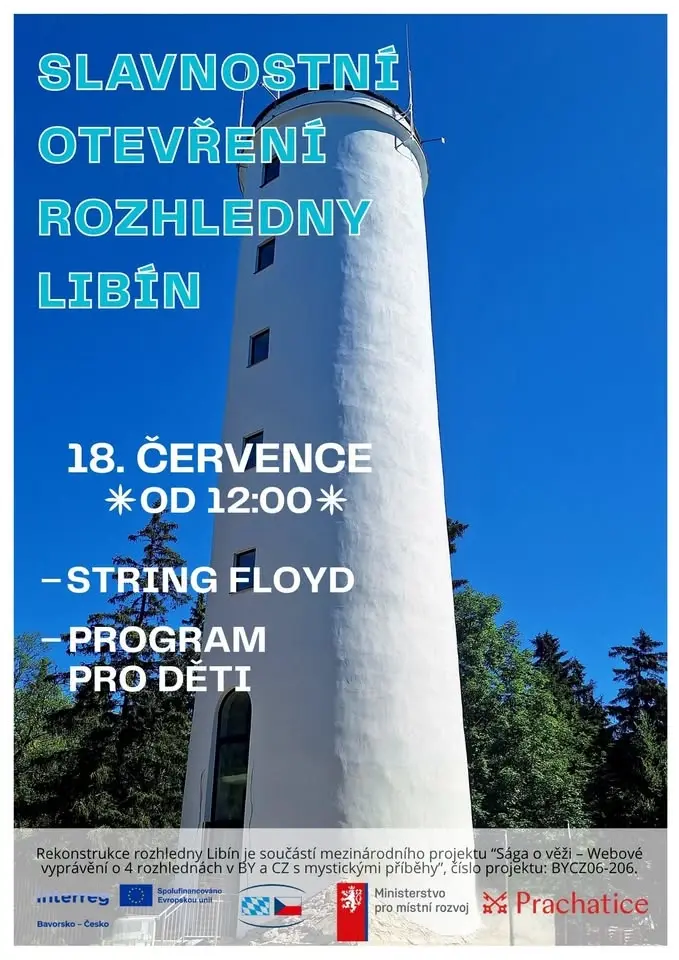 Slavnostní otevření rozhledny Libín