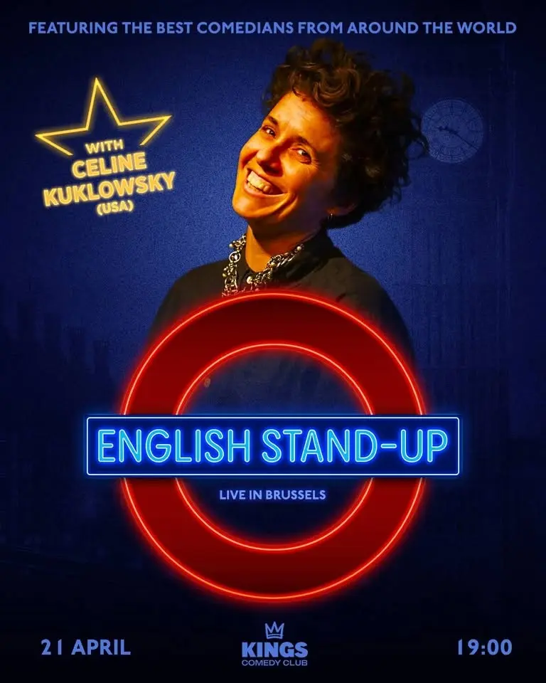 Celine Kuklowsky - English stand up comedy Brussels 21/04/2026