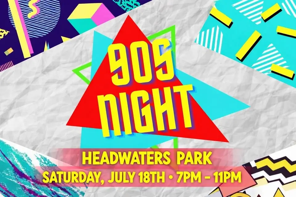 90s Night at Headwaters Park