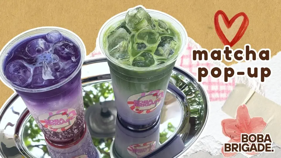 Boba Brigade x Matcha Pop-up Hornstull Marknad