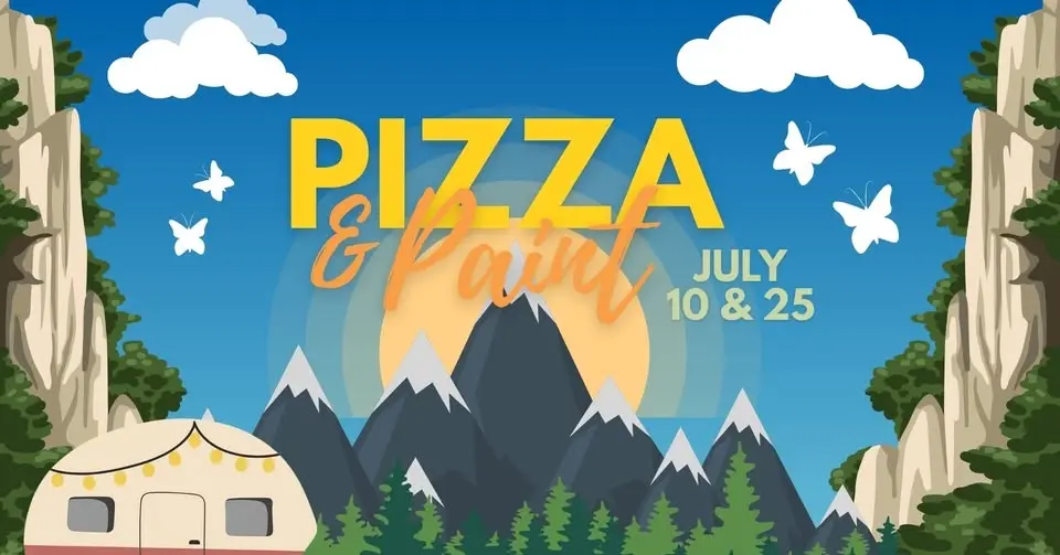 Pizza Paint Night 🏕️ Joyful Art Centter