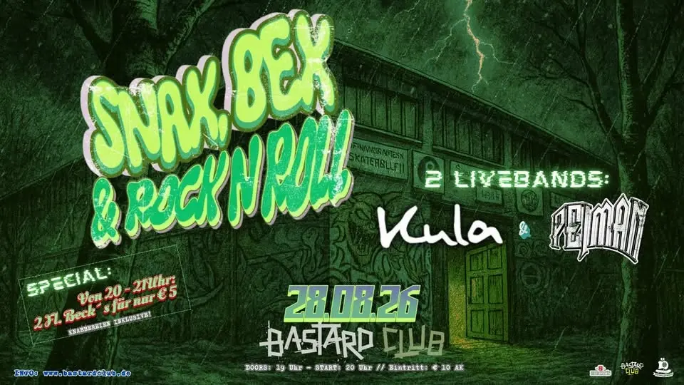 SNAX, BEX & R´N´R: Kula & Pejman "Live"