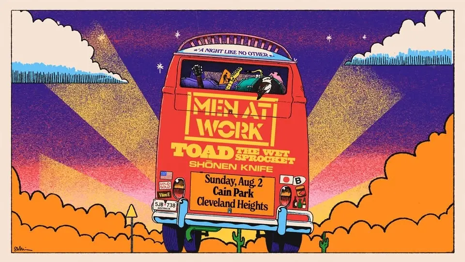 Men at Work, Toad the Wet Sprocket, and Shonen Knife