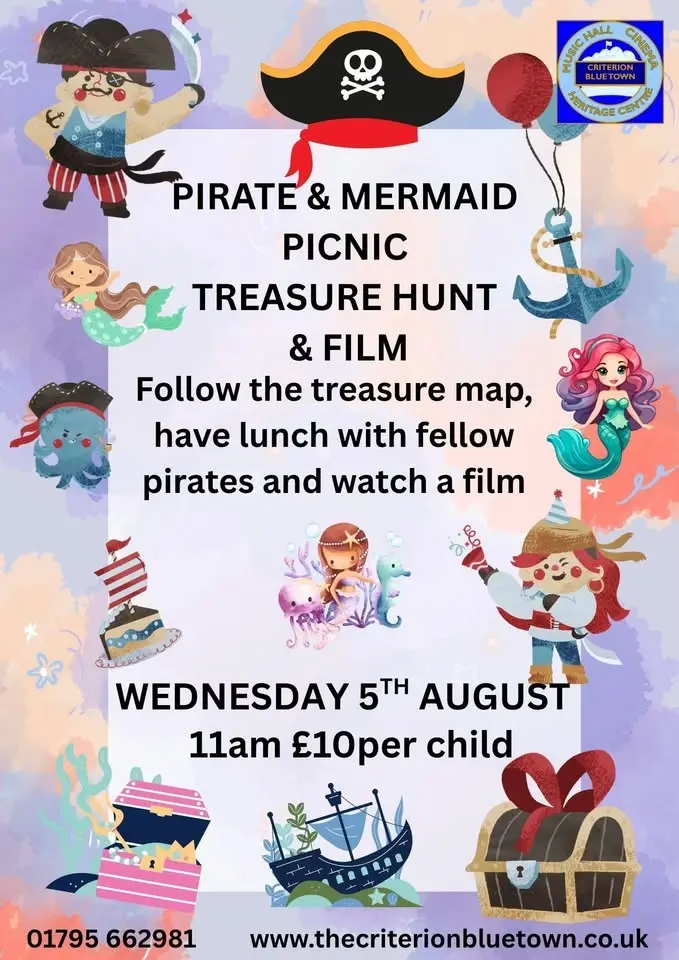 PIRATE & MERMAID PICNIC & FILM