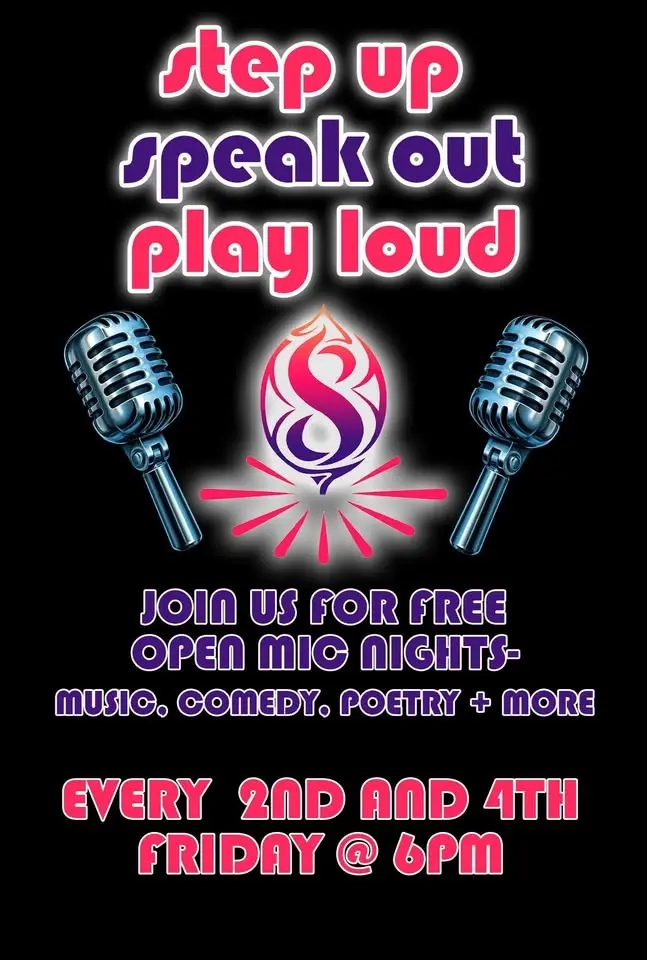 Open Mic Night on Knob Hill at Elev8 Glass Gallery