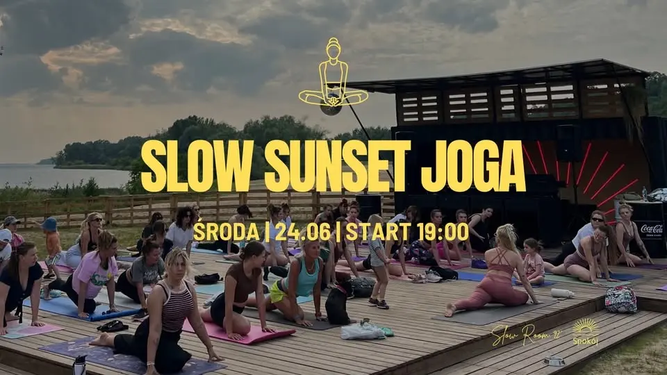 Slow Sunset Joga | Spokój Beach Bar | 24.06 godz. 19:00