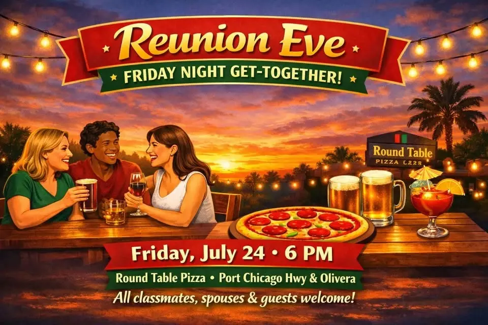 MDHS Class of '76 REUNION EVE — FRIDAY NIGHT GET‑TOGETHER!