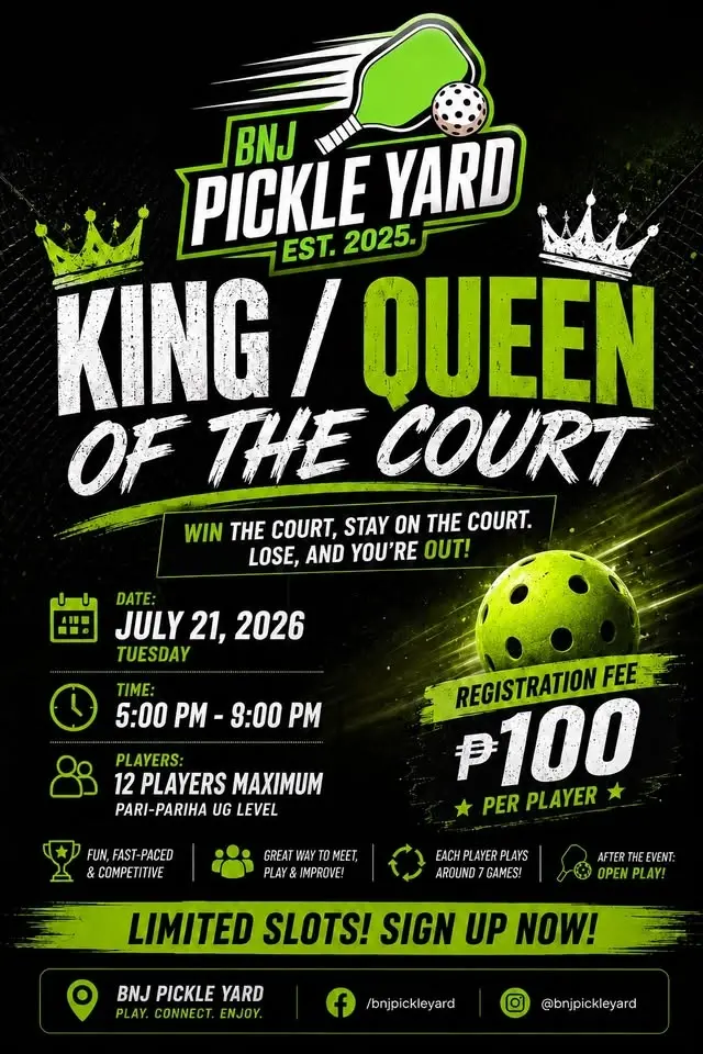 BNJ King/Queen of the Court