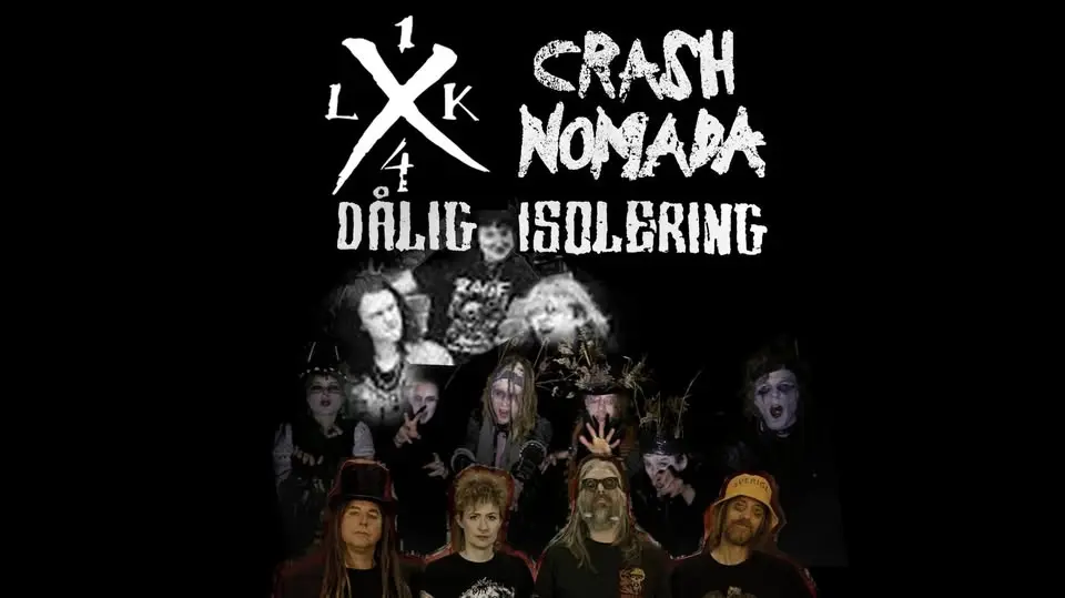 Lastkaj 14 & Crash Nomada & Dålig Isolering - guerillagig på Medborgarplatsen