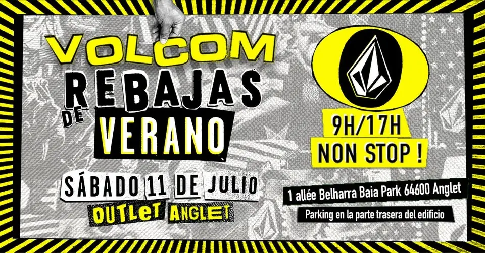 Rebajas de verano de Volcom ! Anglet (Fr)