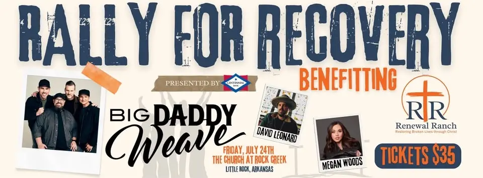 Rally for Recovery - Big Daddy Weave, Megan Woods, and David Leonard