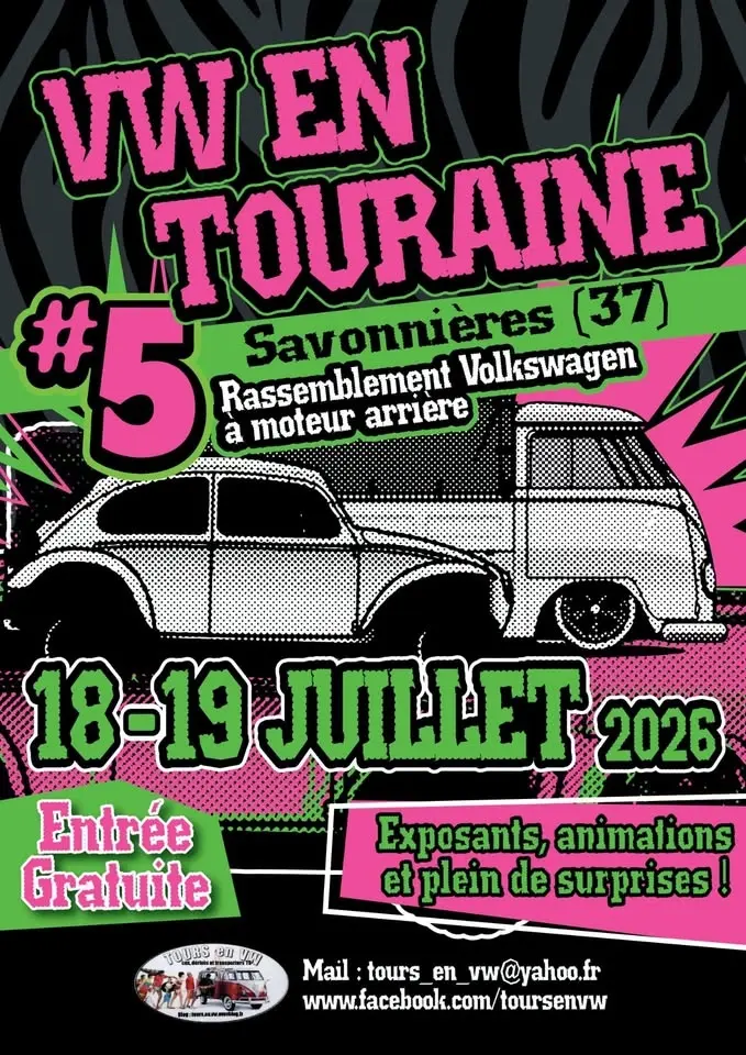 5ème VW en Touraine 2026